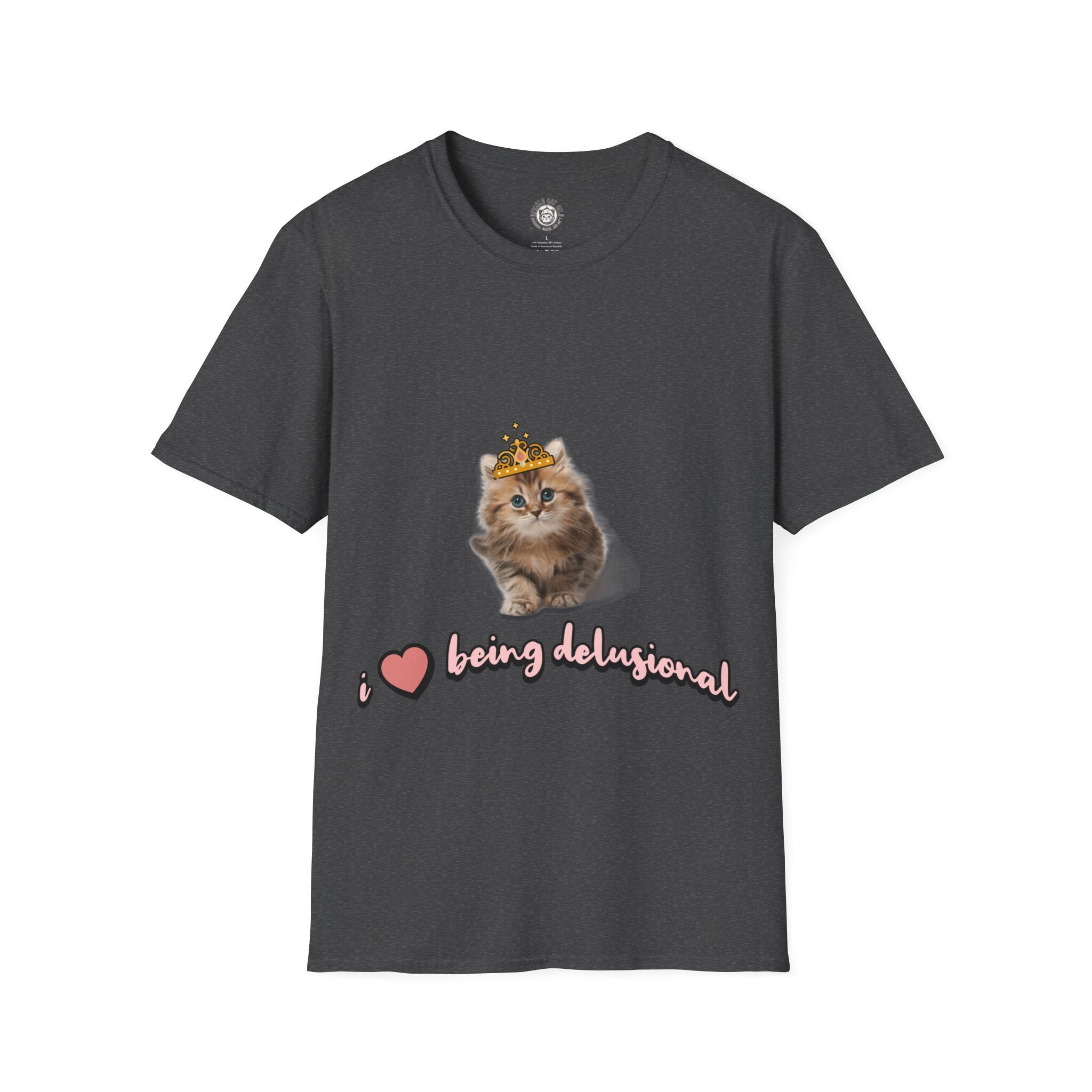 I Love Being Delusional Unisex Softstyle T-Shirt