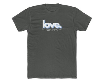 Love for everyone: Men's Cotton Crew Tee