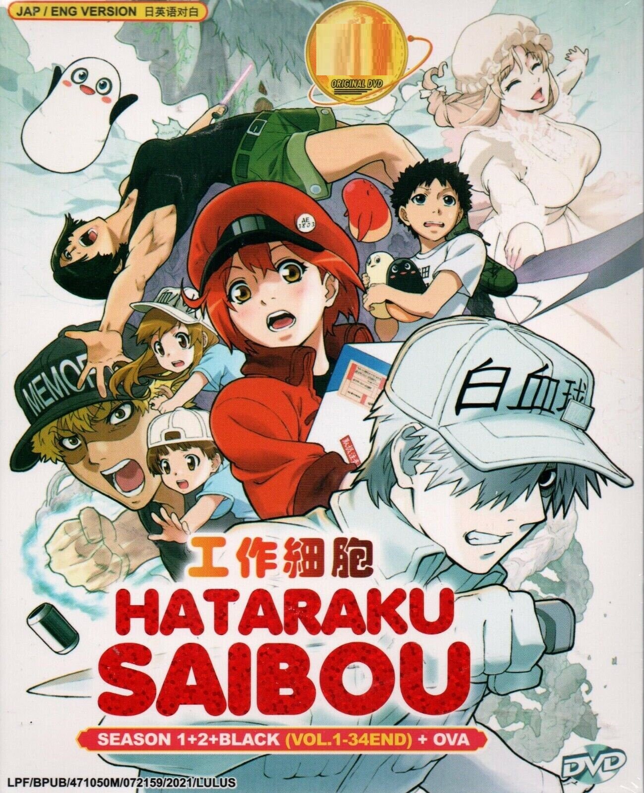 HATARAKU SAIBOU : KAZE SHOUKOUGUN - COMPLETE ANIME MOVIE DVD BOX SET:  : DVD & Blu-ray