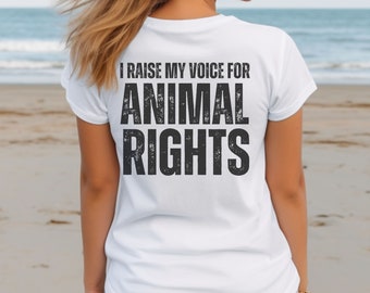 Gift for Vegan Person, Vegan Lifestyle Gift, Vegan Tee, Vegan T-Shirt, Animal Rights, Gift for Vegan Activist, Animal Liberation