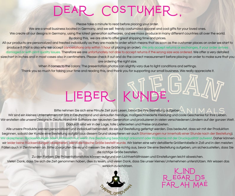 Gift for Vegan Person, Vegan Sweatshirt, Gifted Vegan, Unisex Crewneck Sweatshirt, Animals are not Ingredients, Gift for Vegan Activist image 2