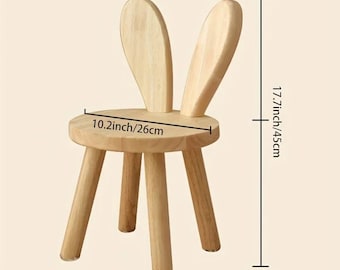 Rabbit-Shaped Cute Kids Chair