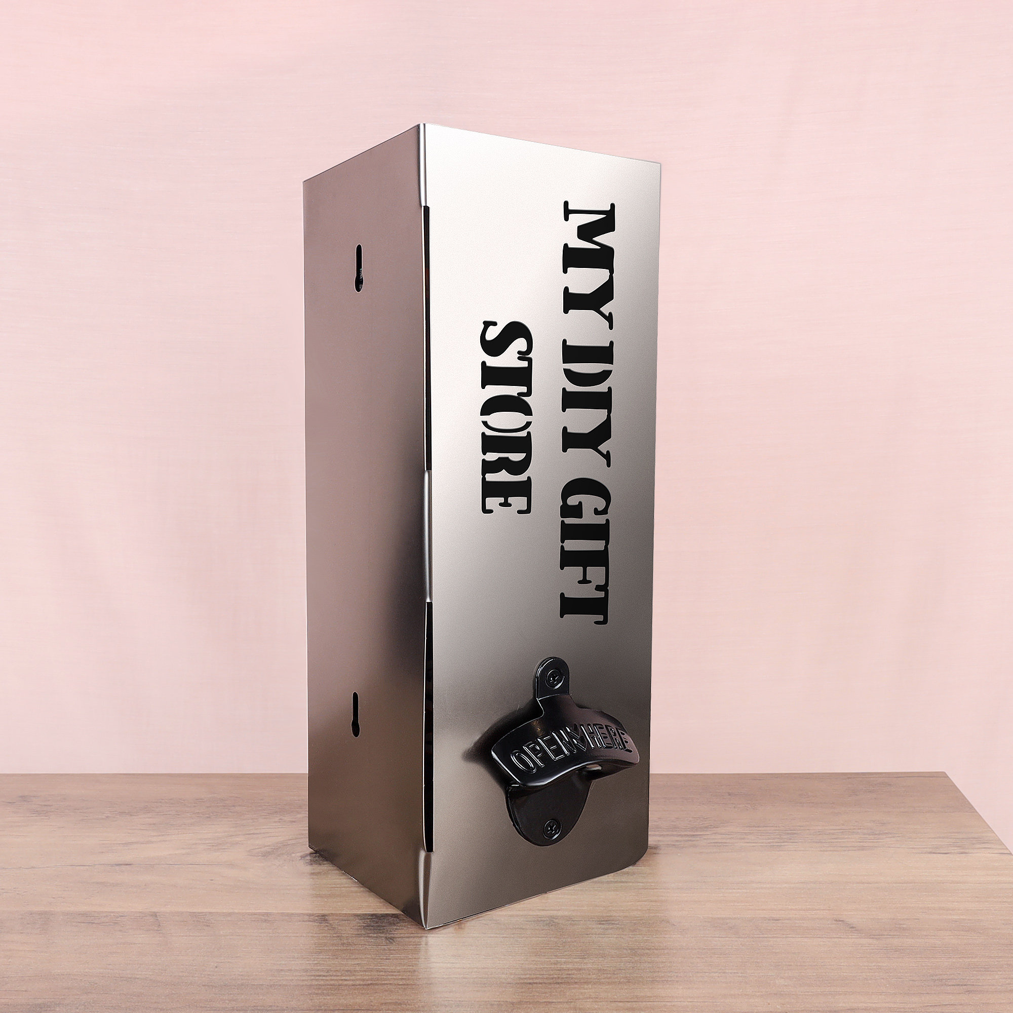 Personalized Can Coolers Holder With Bottle Openers, Custom Can Coolers