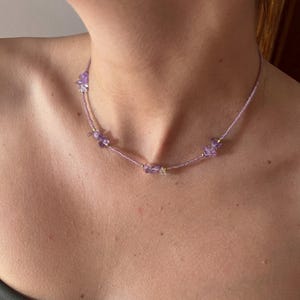 Amethyst Chipotones Necklace