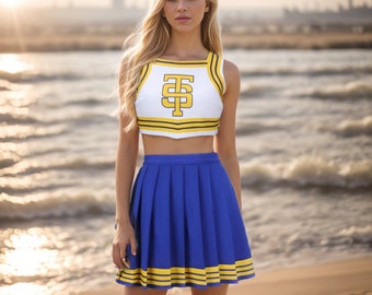 "Taylor Swift ""Shake It Off"" Cheerleader-Uniform-Perfektes Geschenk für Swifties | Promi-Kleidung | Epochen Tour Outfit