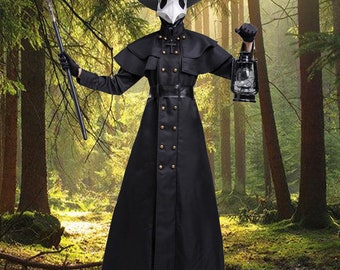 Plague Halloween Couple Costume Bird Plague Doctor Cosplay Bird Beak Playsuit Cosplay Couple Matching Halloween Costume