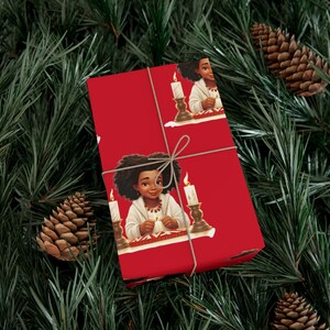 Kwanzaa Wrapping Paper, African-inspired Gift Wrap, Festive Holiday Paper,  Cultural Celebration 