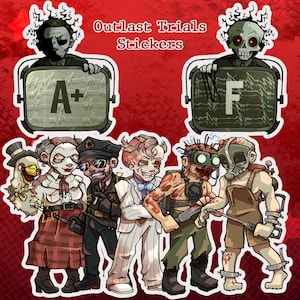 Pegatinas de Outlast Trials