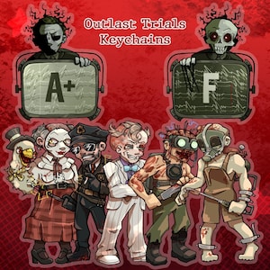 Outlast Trials Keychains