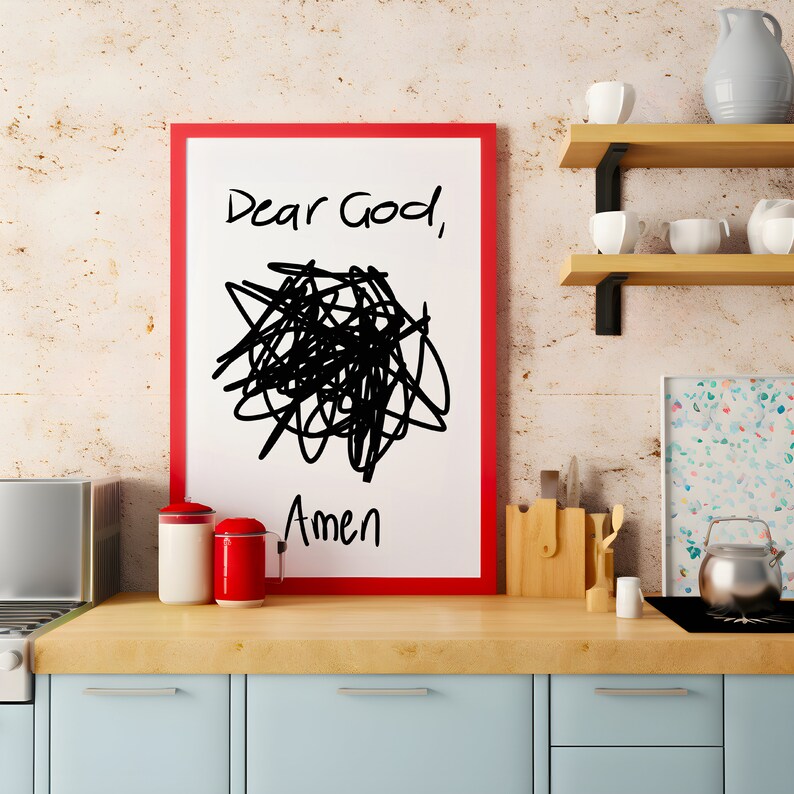 Christian Wall Art Digital Download Scribble Art Romans Bible Inspired ...