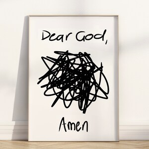Christian Wall Art Digital Download Scribble Art Romans Bible Inspired ...