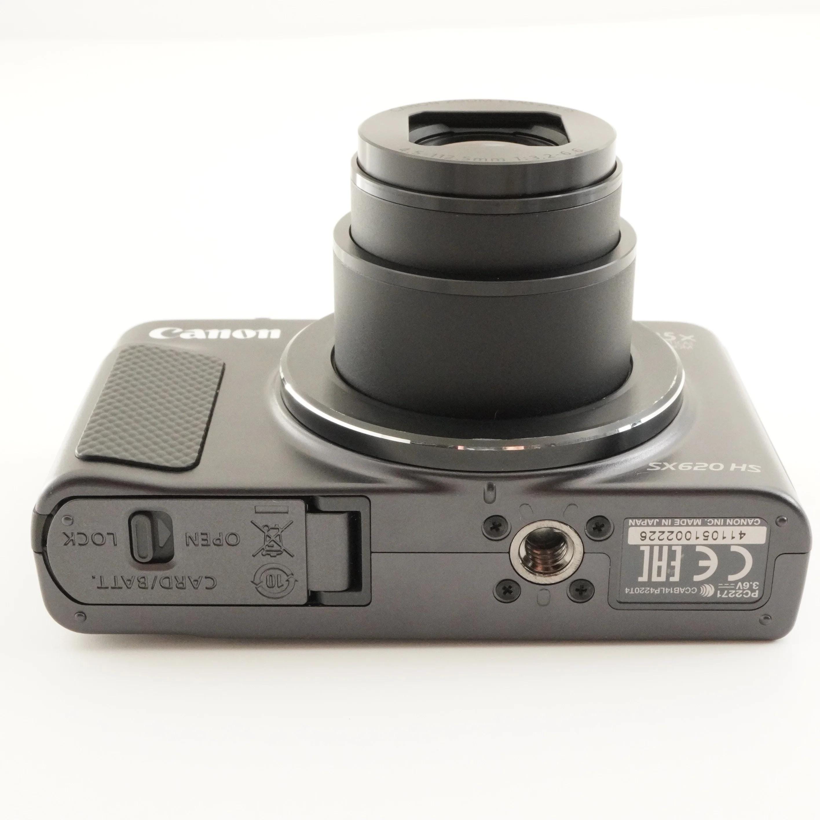 Canon Powershot SX620 HS Black With 4GB Sdhc Card From Japan #7204