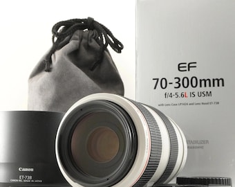 MINT In Box CANON EF 70-300mm F4-5.6 L Is Usm Af Zoom Lens from Japan #10701