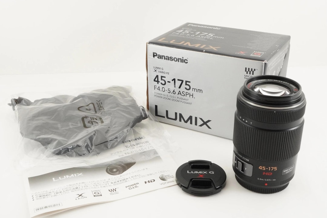 Panasonic LUMIX G X Vario Pz 45-175mm F4-5.6 Asph. in Box Lens