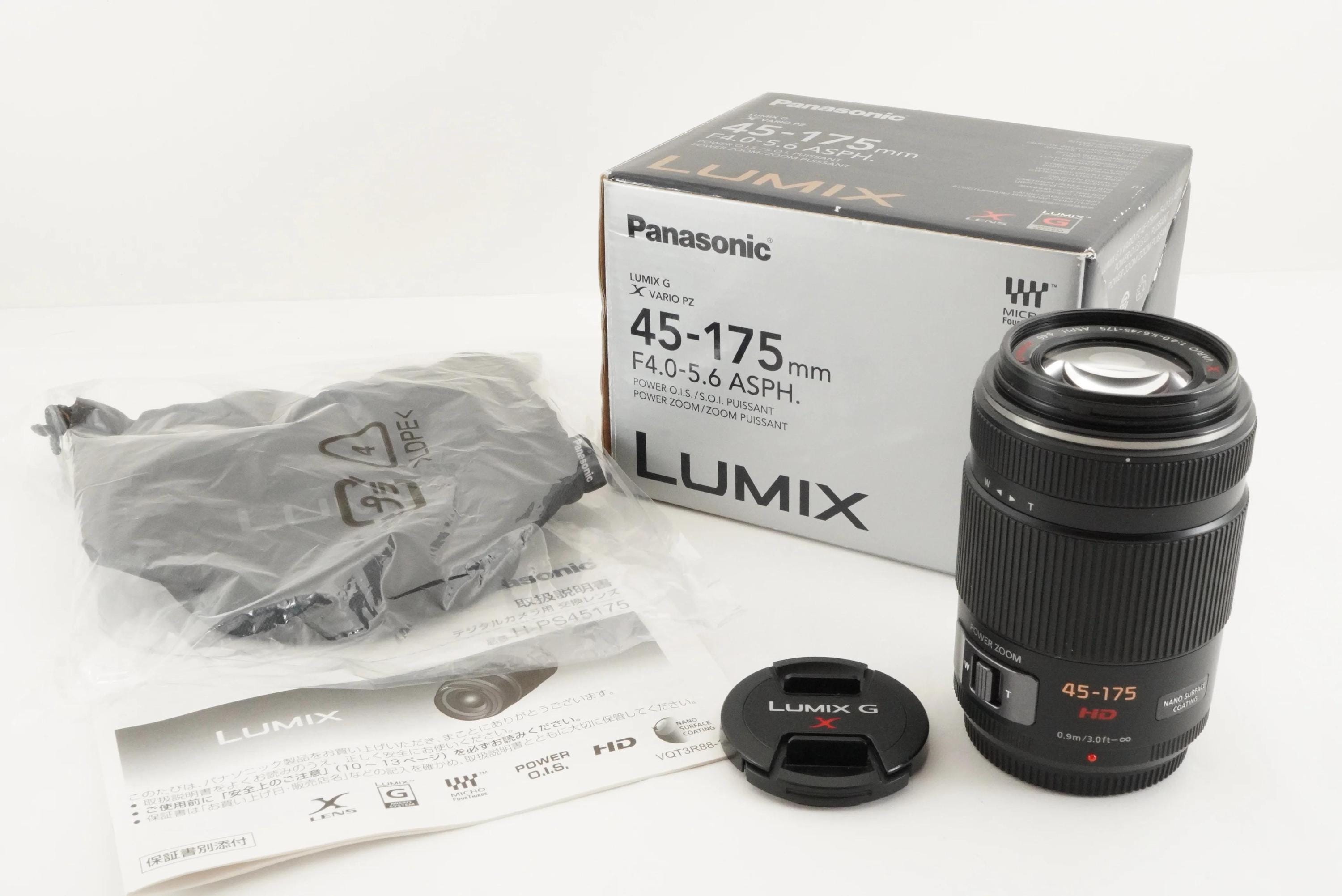 Panasonic LUMIX G X Vario Pz 45-175mm F4-5.6 Asph. in Box Lens