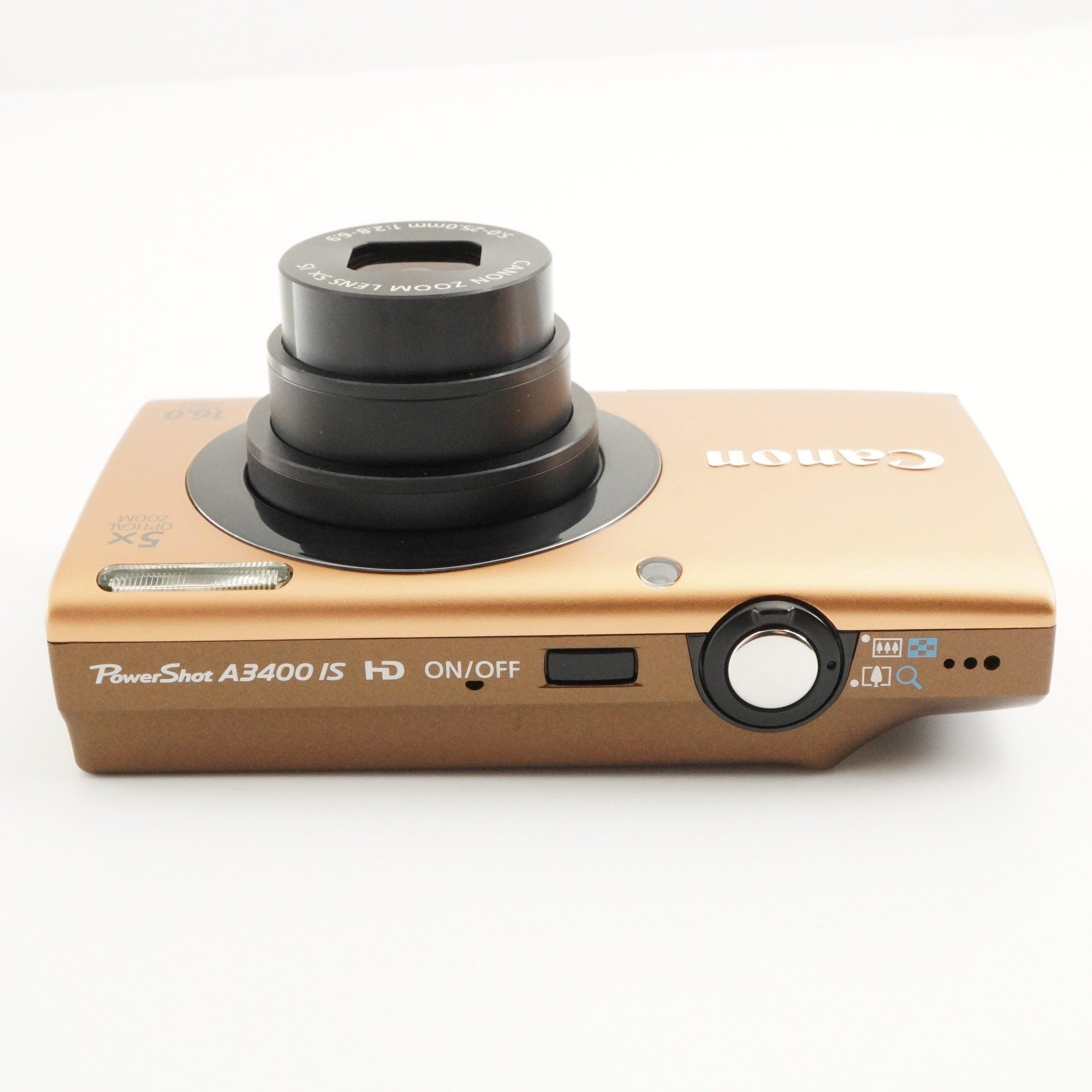 Canon PowerShot A3400 IS ゴールド Amazon | Canon デジタルカメラ PowerShot A3400IS ゴールド