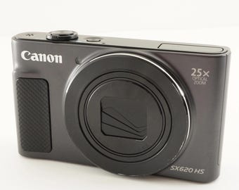 Canon Powershot SX620 HS Black With 4GB Sdhc Card From Japan #7204