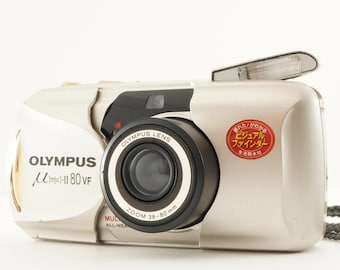 OLYMPUS mju II 80VF [mju:] Point & Shoot Film Camera from Japan #10133