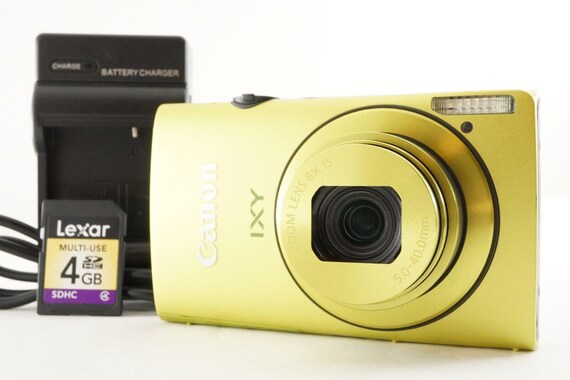 Canon IXY 600F Green With 4GB Sdhc Card Compact Digital Camera 