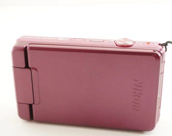 Nikon COOLPIX S6900 Pink in Box + 4GB Sdhc Card Digital Camera