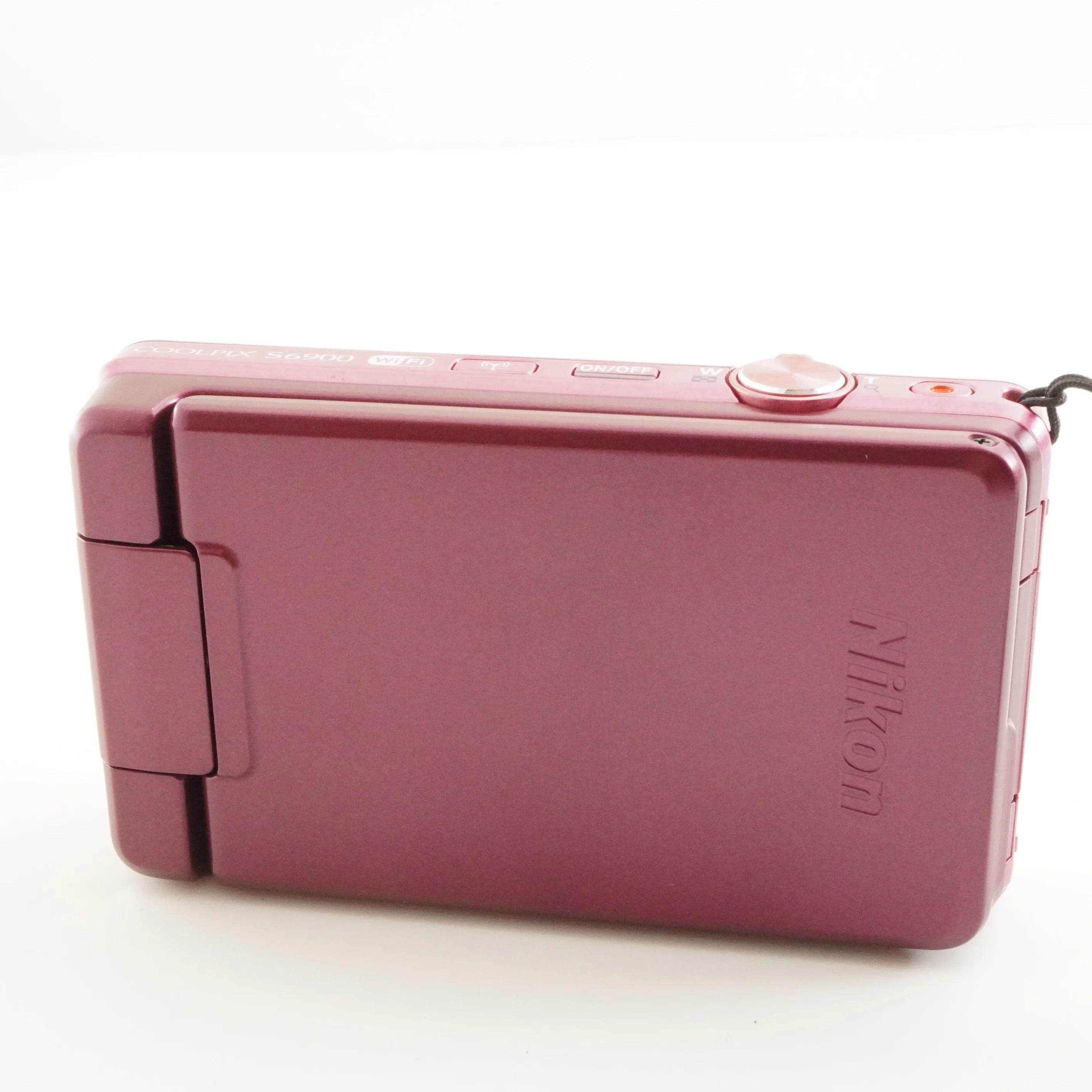 Nikon COOLPIX S6900 Pink in Box + 4GB Sdhc Card Digital Camera
