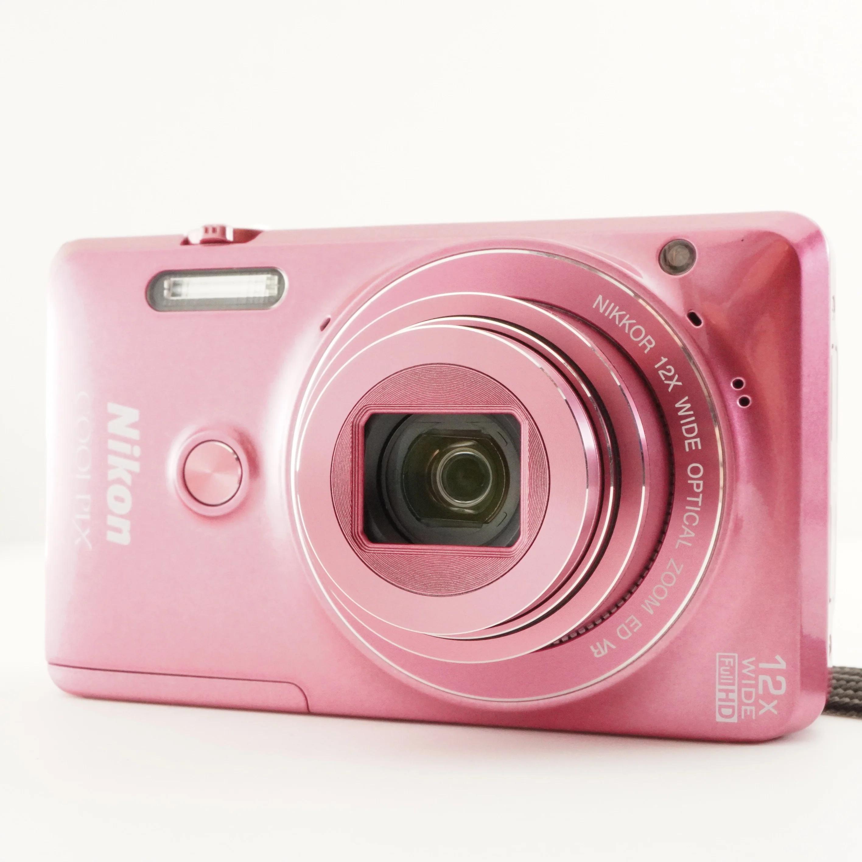 Nikon COOLPIX S6900 Pink in Box + 4GB Sdhc Card Digital Camera