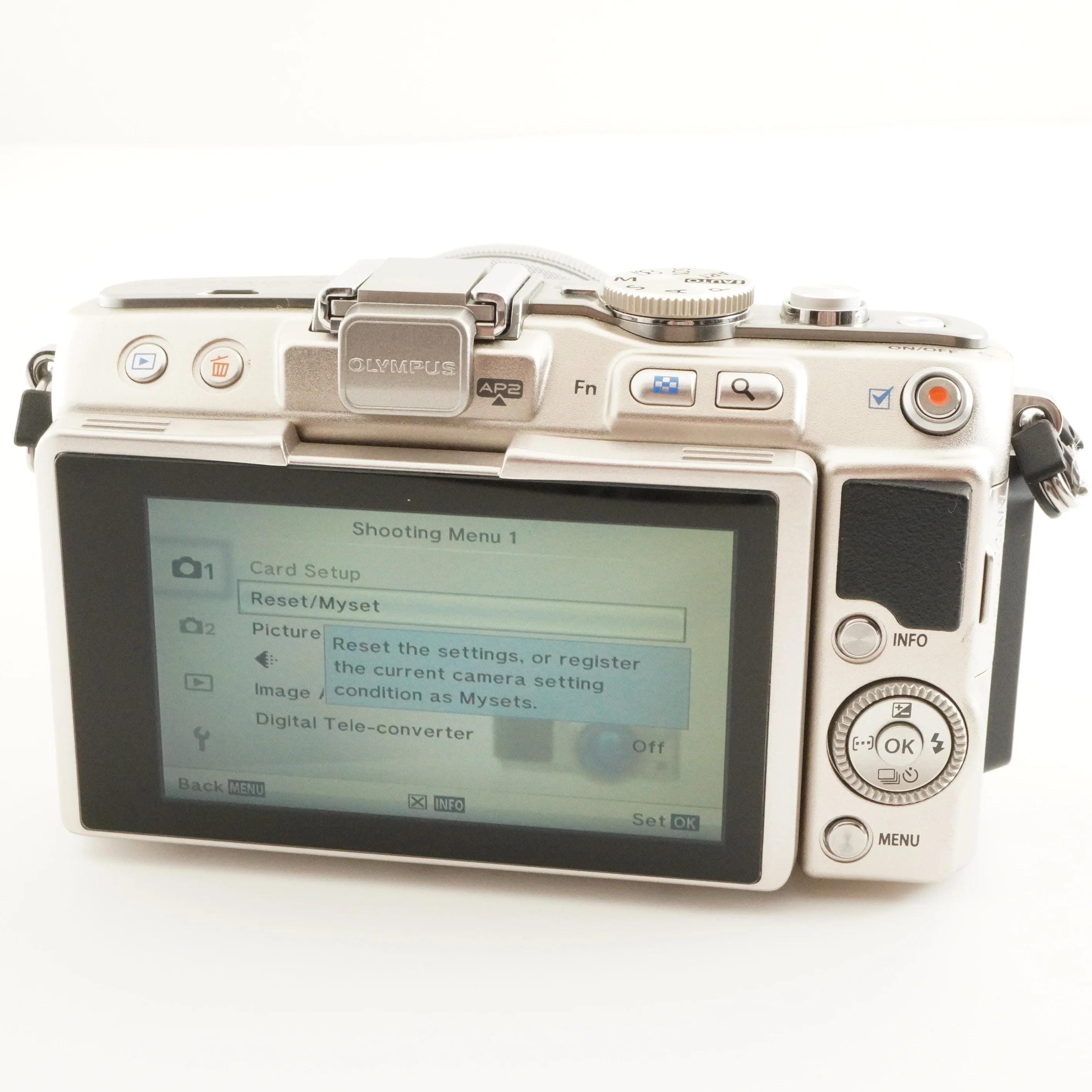 Buy OLYMPUS PEN Lite E-PL5 Silver [4,466 Shots] + 14-42mm in Box