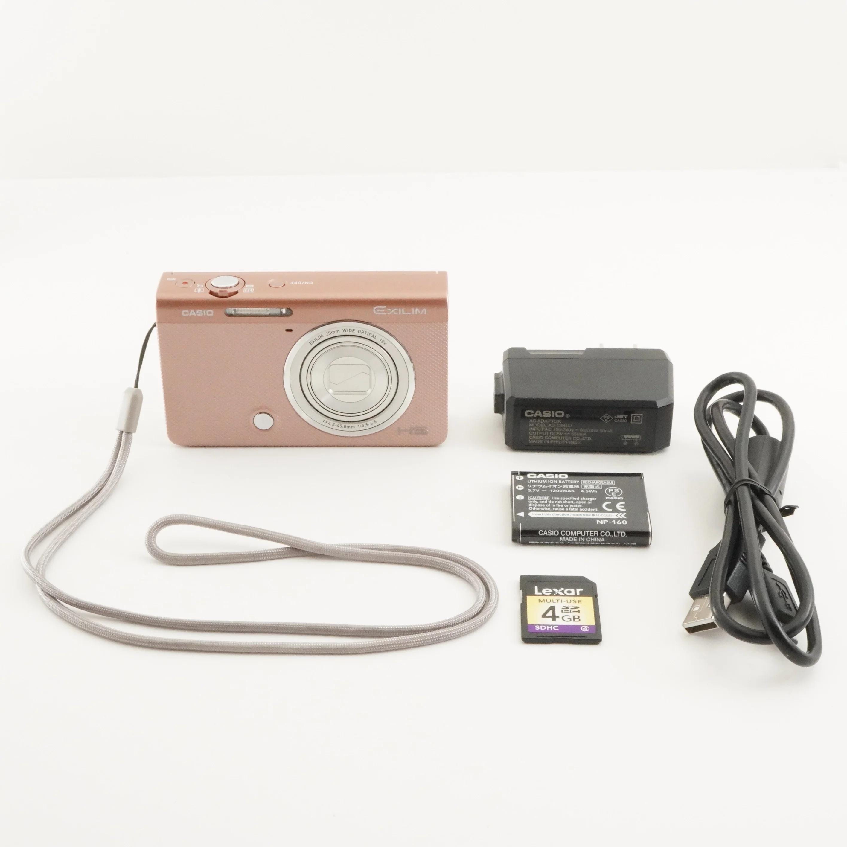 CASIO EXILIM EX-ZR50 Pink With 4gb Sdhc Card From Japan #5860 - Etsy