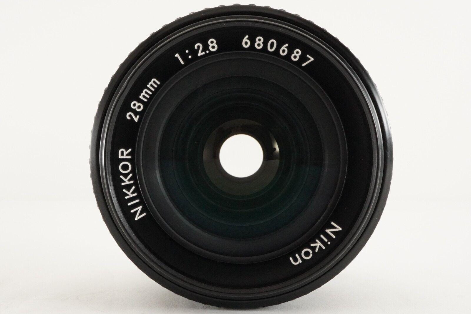 NIKON Ai-s NIKKOR 28mm F2.8 Mf Wide Angle Lens From Japan NIKON Ai-s NIKKOR 28mm F2.8 Mf Wide Angle Lens From Japan