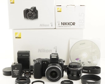 Nikon 1 V2 [3,314 Shots] + 10-30mm  18.5mm In Box  4GB SDCard from Japan #11005
