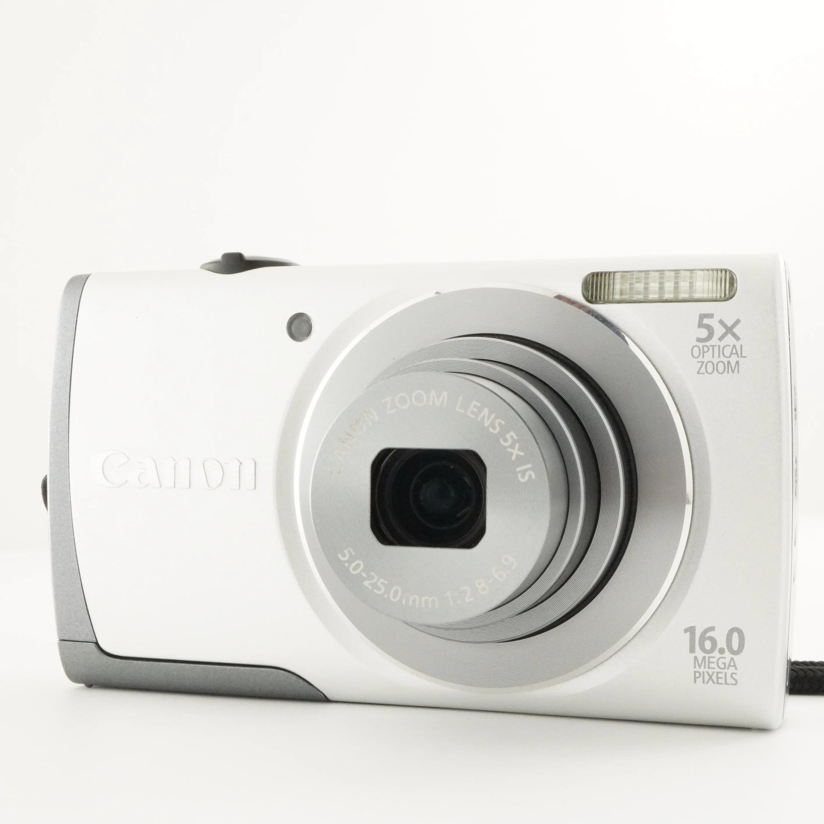 Canon PowerShot A3500 IS シルバー 動作確認済み Canon PowerShot A3500 IS 5x Zoom Lens Digital Camera Silver Tested