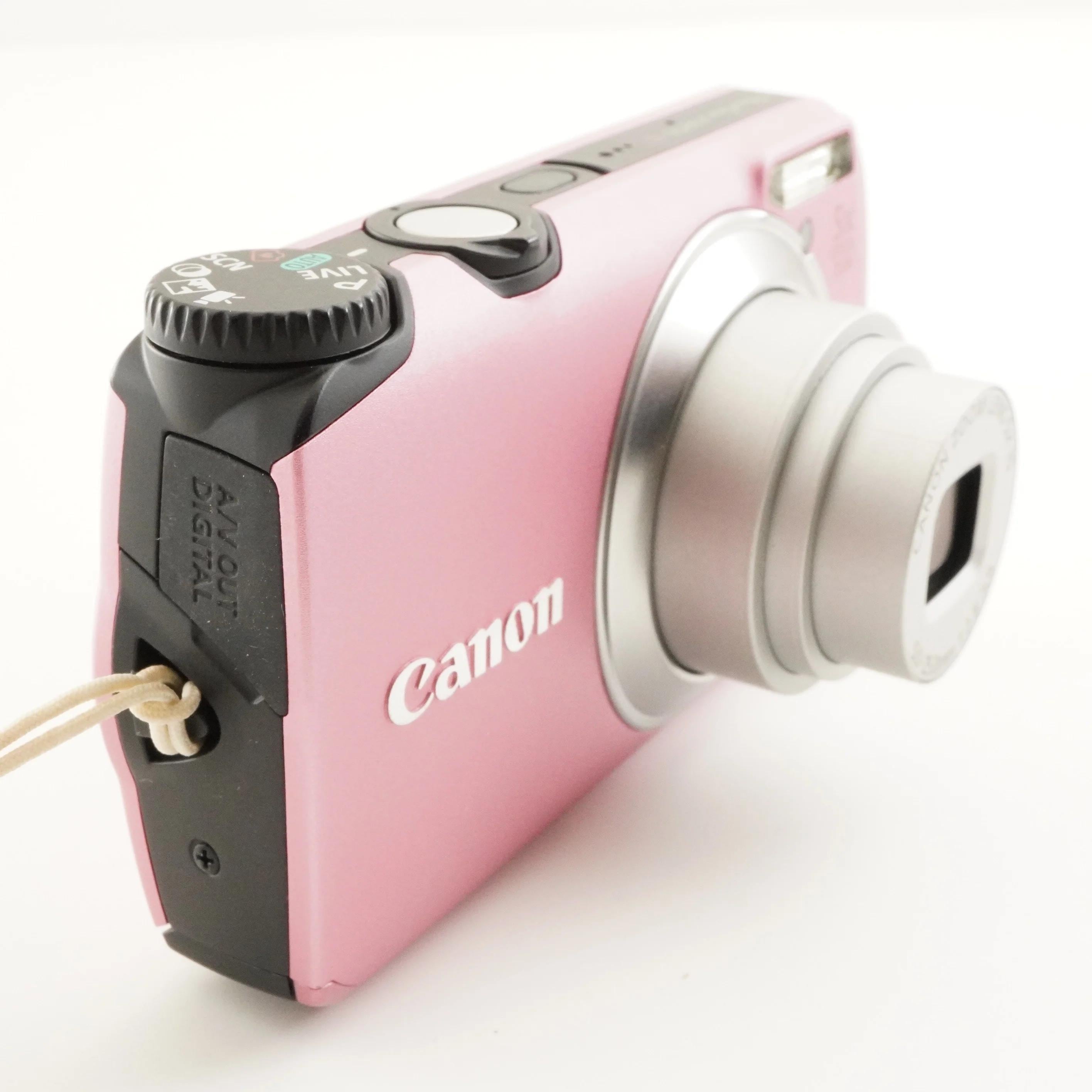 ※動作未確認ジャンク品※Canon PowerShot　A3200 ピンク Buy Canon Powershot A3200 IS Pink in Box +4GB Sdcard Digital