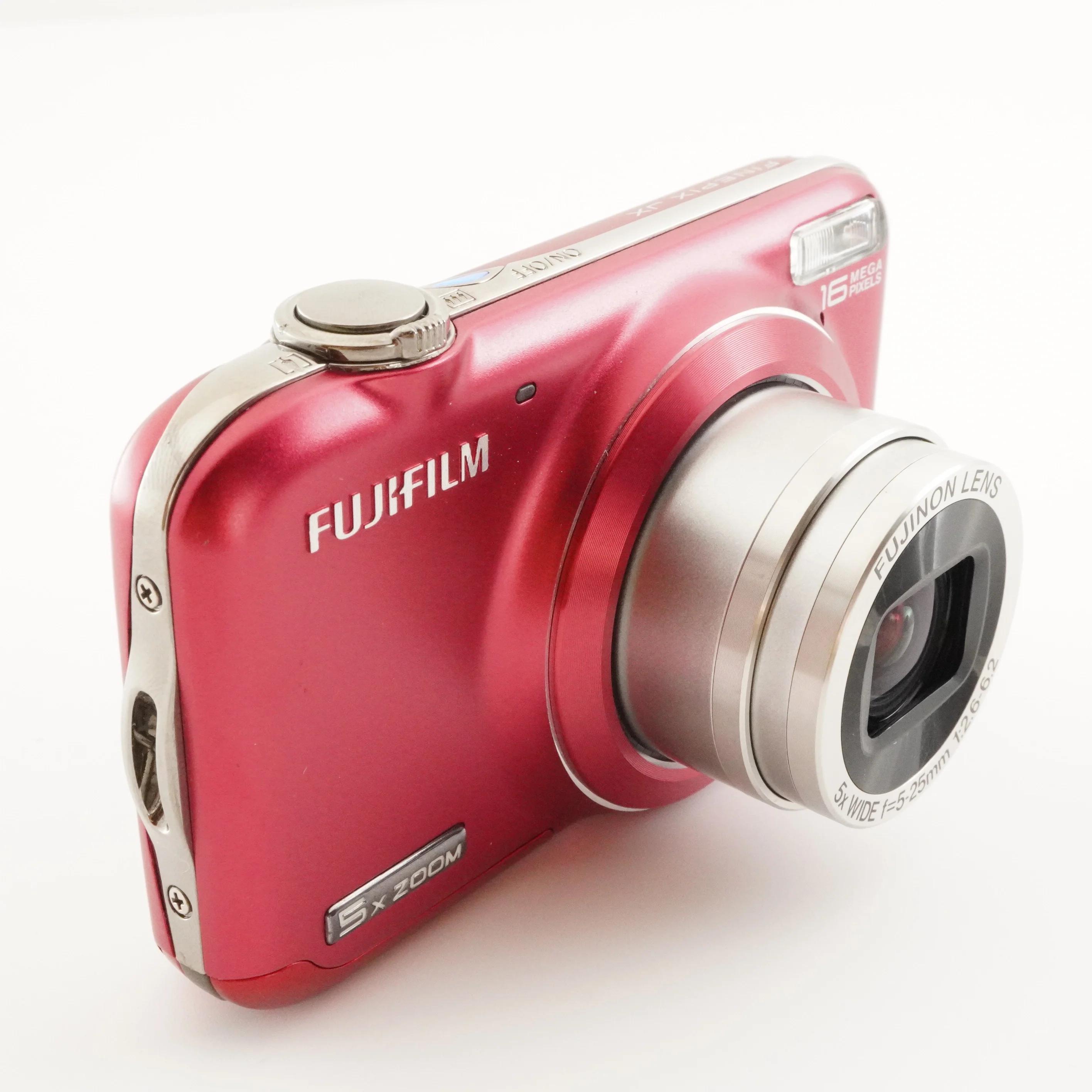 FUJIFILM Finepix JX400 Red in Box With 4GB Sdhc Card From Japan
