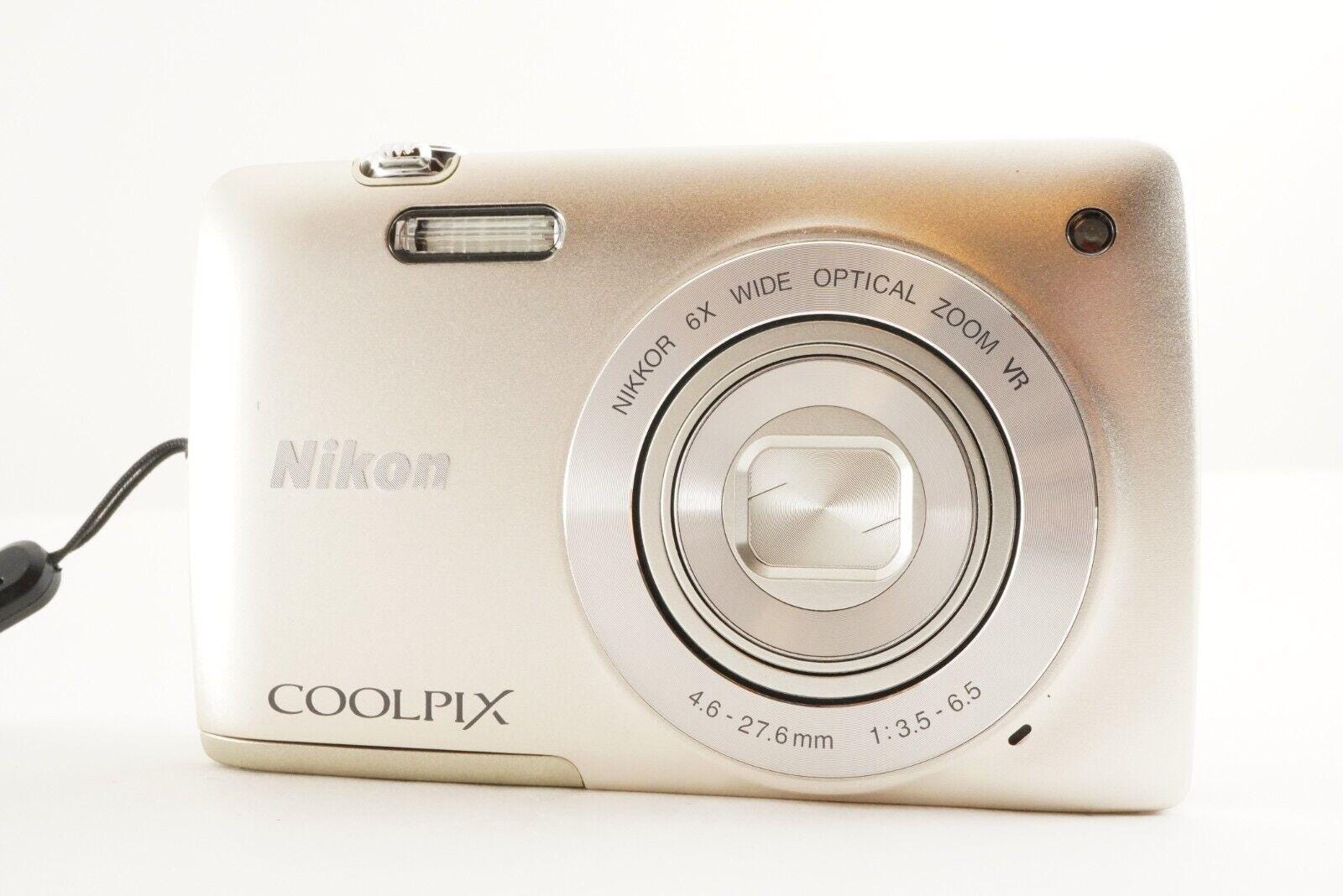 Nikon COOLPIX S4400 Silver in Box &4GB Sdhc Card Digital