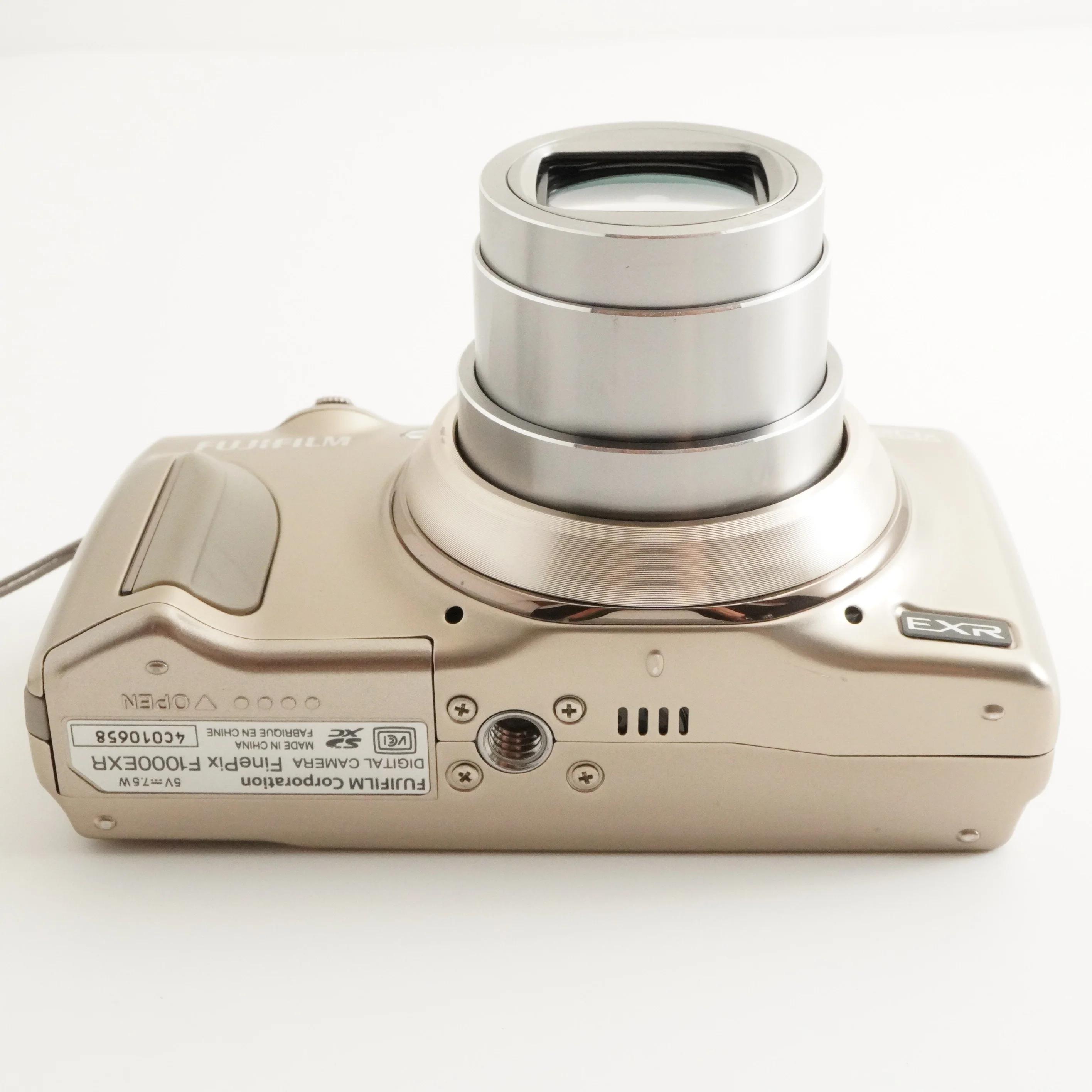 FUJIFILM Finepix F1000 EXR Gold + 4GB Sdhc Card Digital Camera