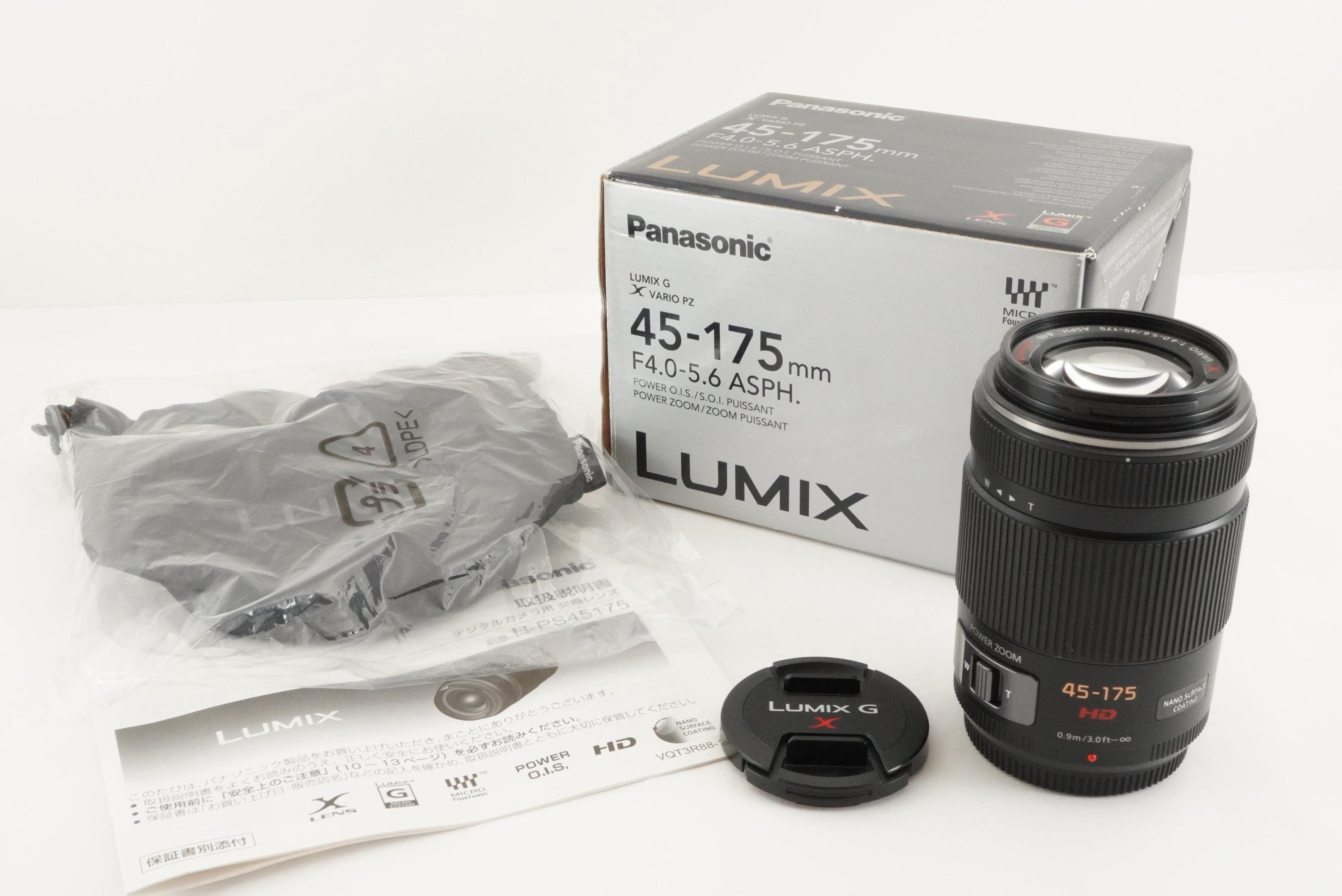 Panasonic LUMIX G X Vario Pz 45-175mm F4-5.6 Asph. in Box