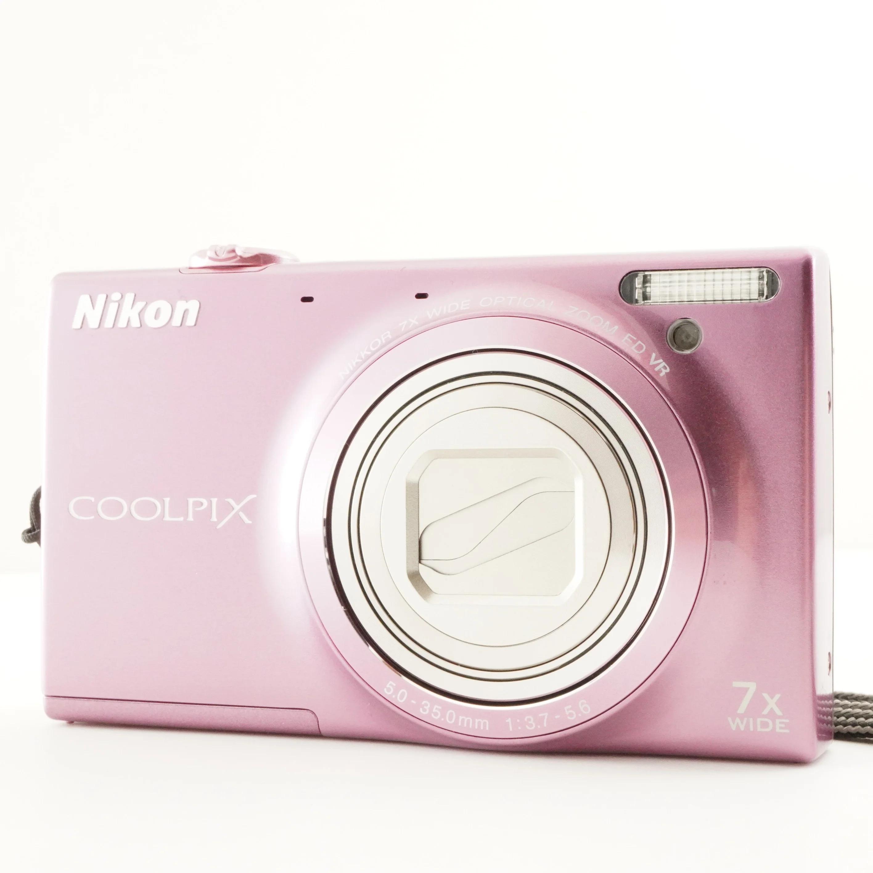 Buy Nikon COOLPIX S6100 Pink With 4GB Sdhc Card Digital Camera