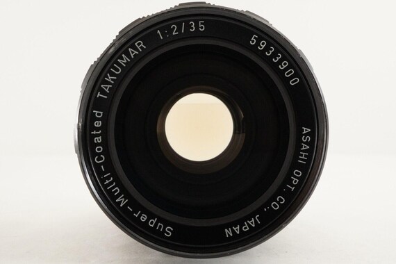 Pentax Super-multi-coated TAKUMAR 35mm F2 MF Wide Angle Lens