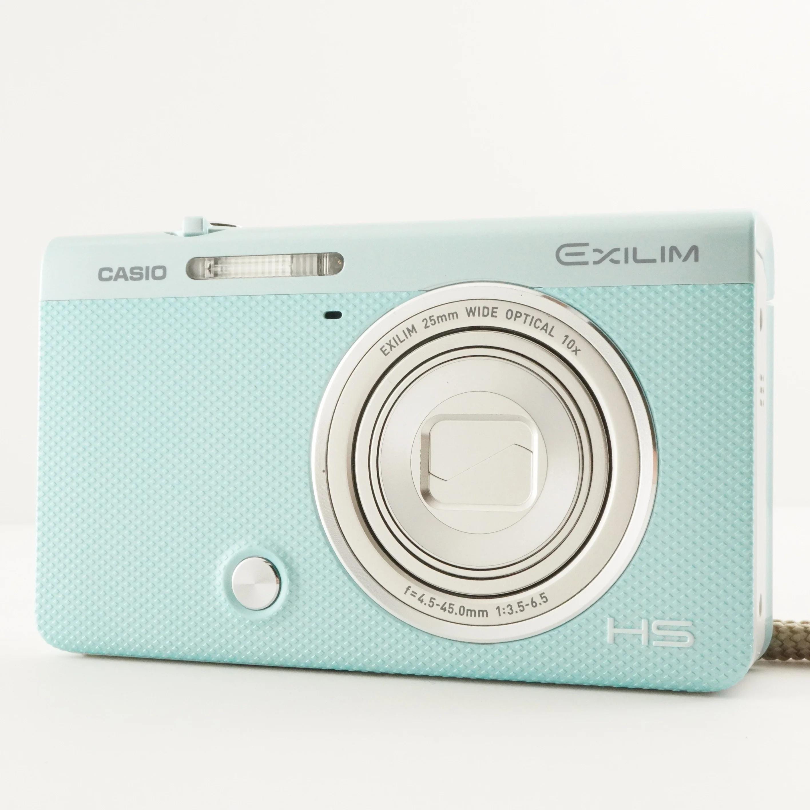CASIO EXILIM EX-ZR60 Green With 4GB Sdhc Card Digital Camera From