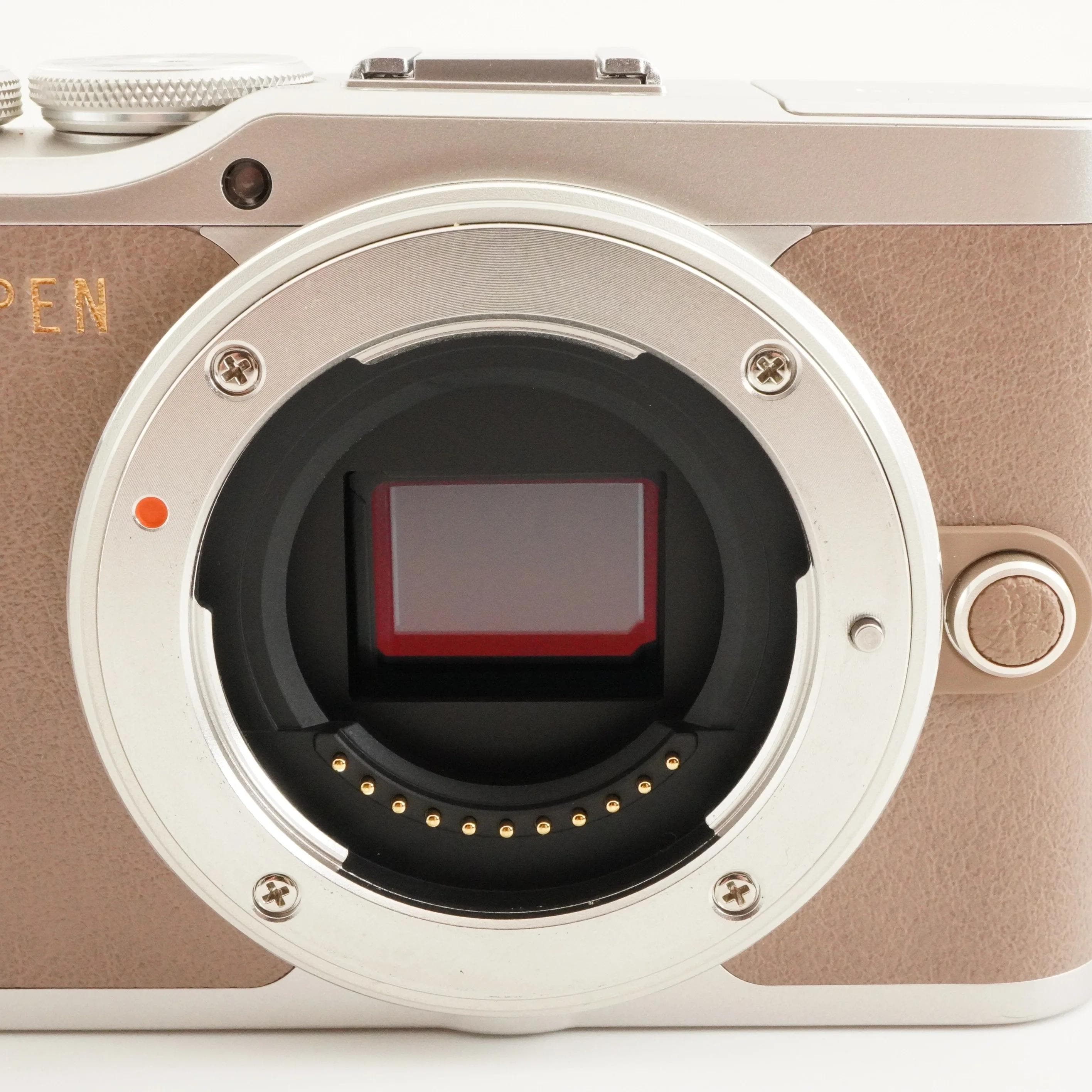 OLYMPUS PEN E-PL10 Brown [8,081 Shots] + 14-42mm + 40-150mm + 4GB