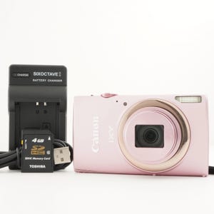 Canon IXY 630 Pink With 4GB SDHC Card Digital Camera from Japan #5567