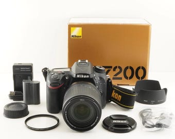 5,664 Shots / Nikon D7200 In Box + AF-S 18-140mm G Ed Vr from Japan #12082