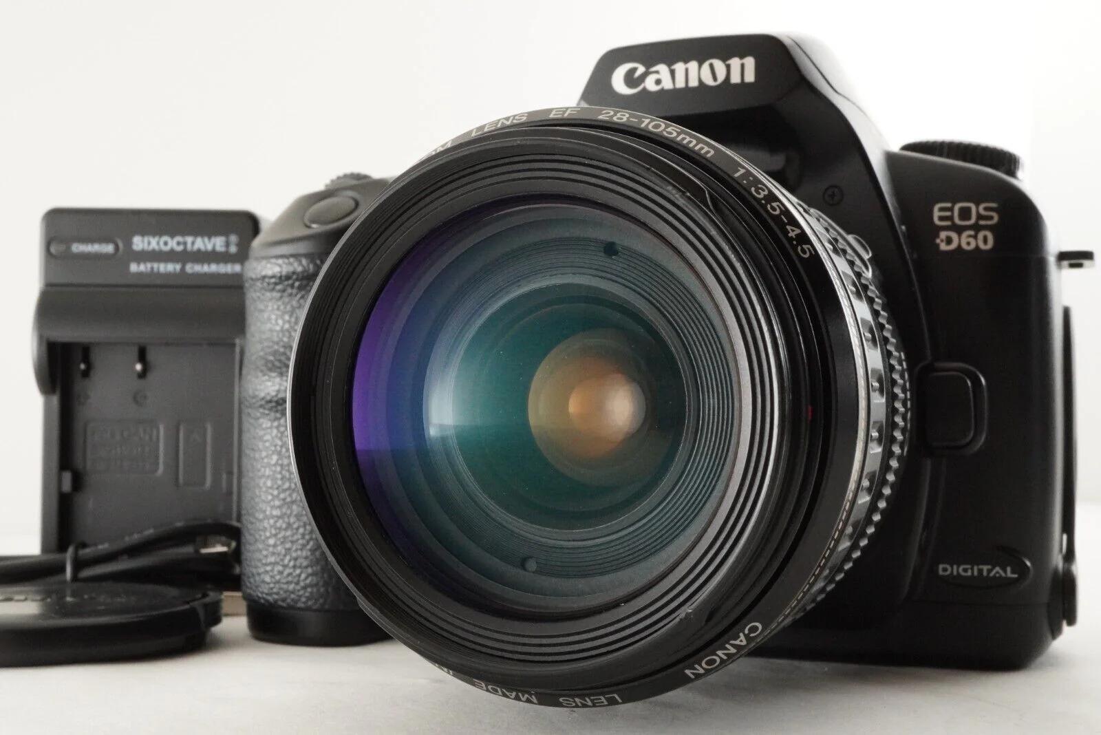 Canon EOS D60 + EF 28-105 mm F3.5-4.5 II USM デジタル一眼レフ 