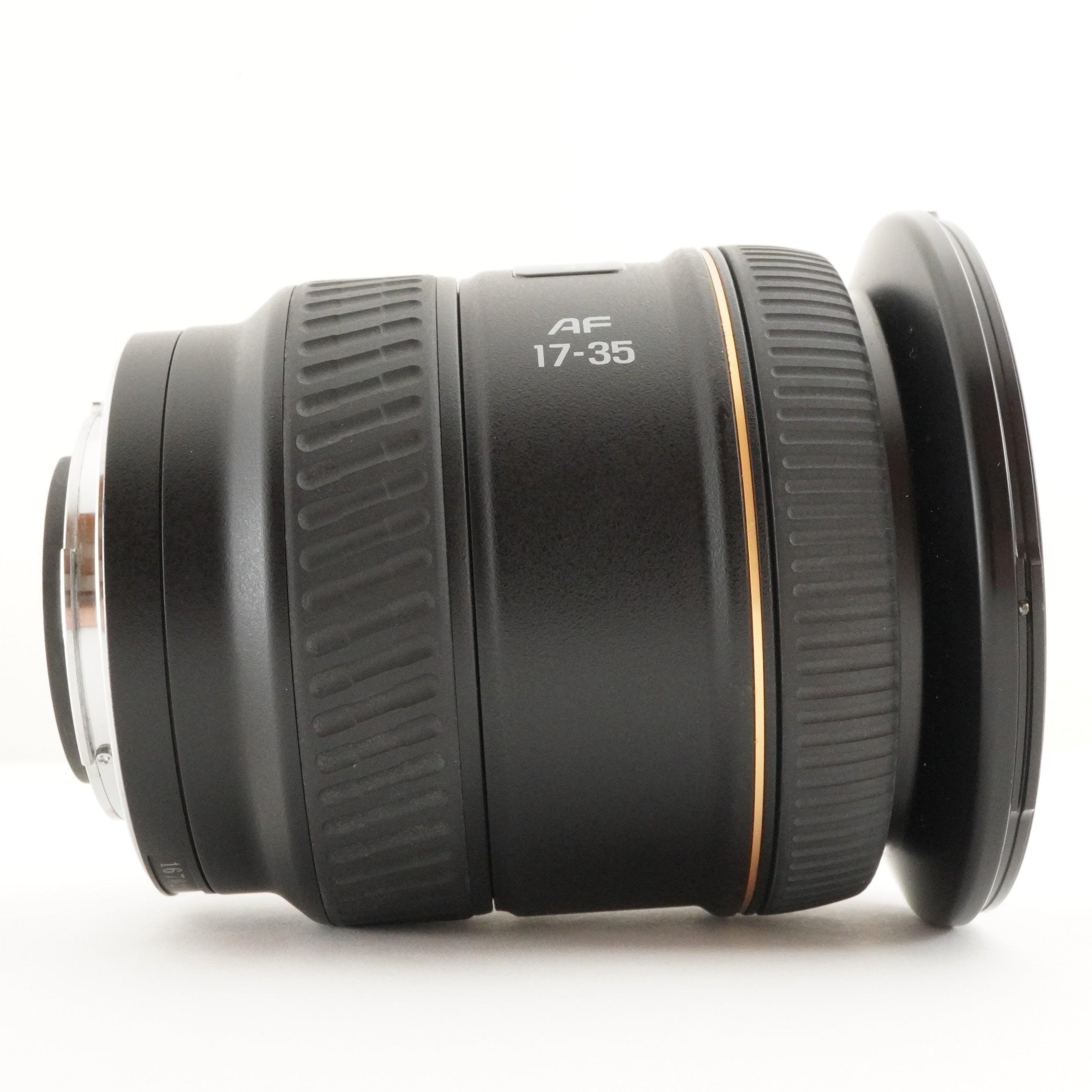 MINOLTA AF ZOOM 17−35mm 1:3.5（22）φ77mm Minolta AF 17-35mm F/3.5 G | LENS-DB.COM