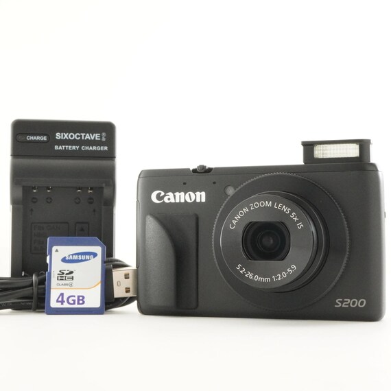 □ CANON PowerShot S200 ブラック □ 価格.com - CANON PowerShot