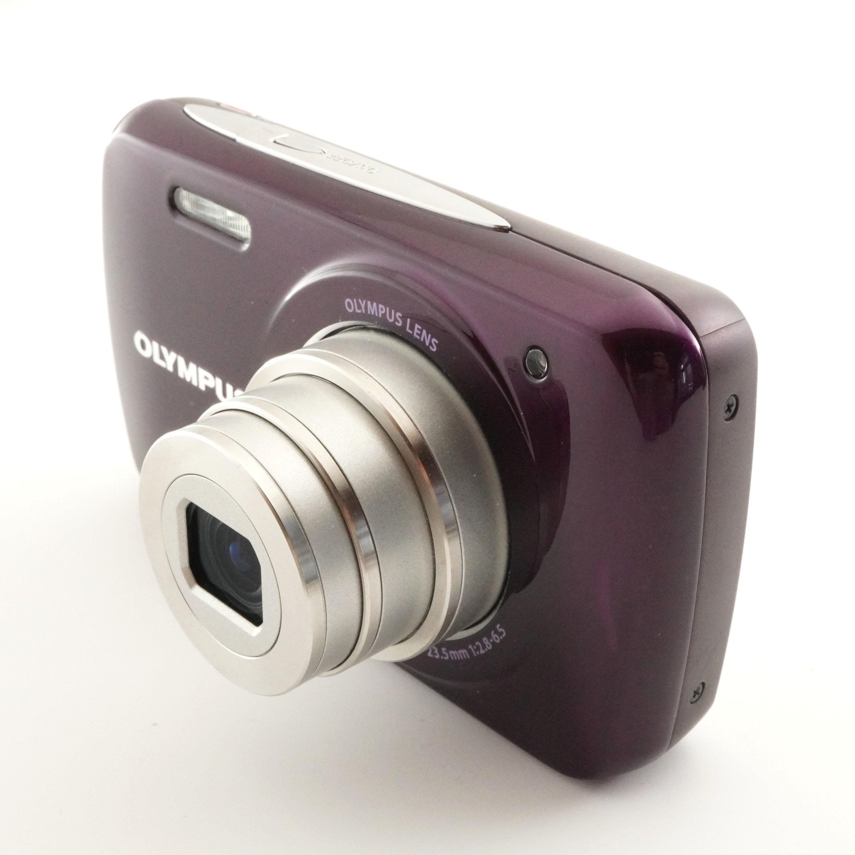 OLYMPUS VH-210 Purple With 4GB Sdhc Card Compact Digital