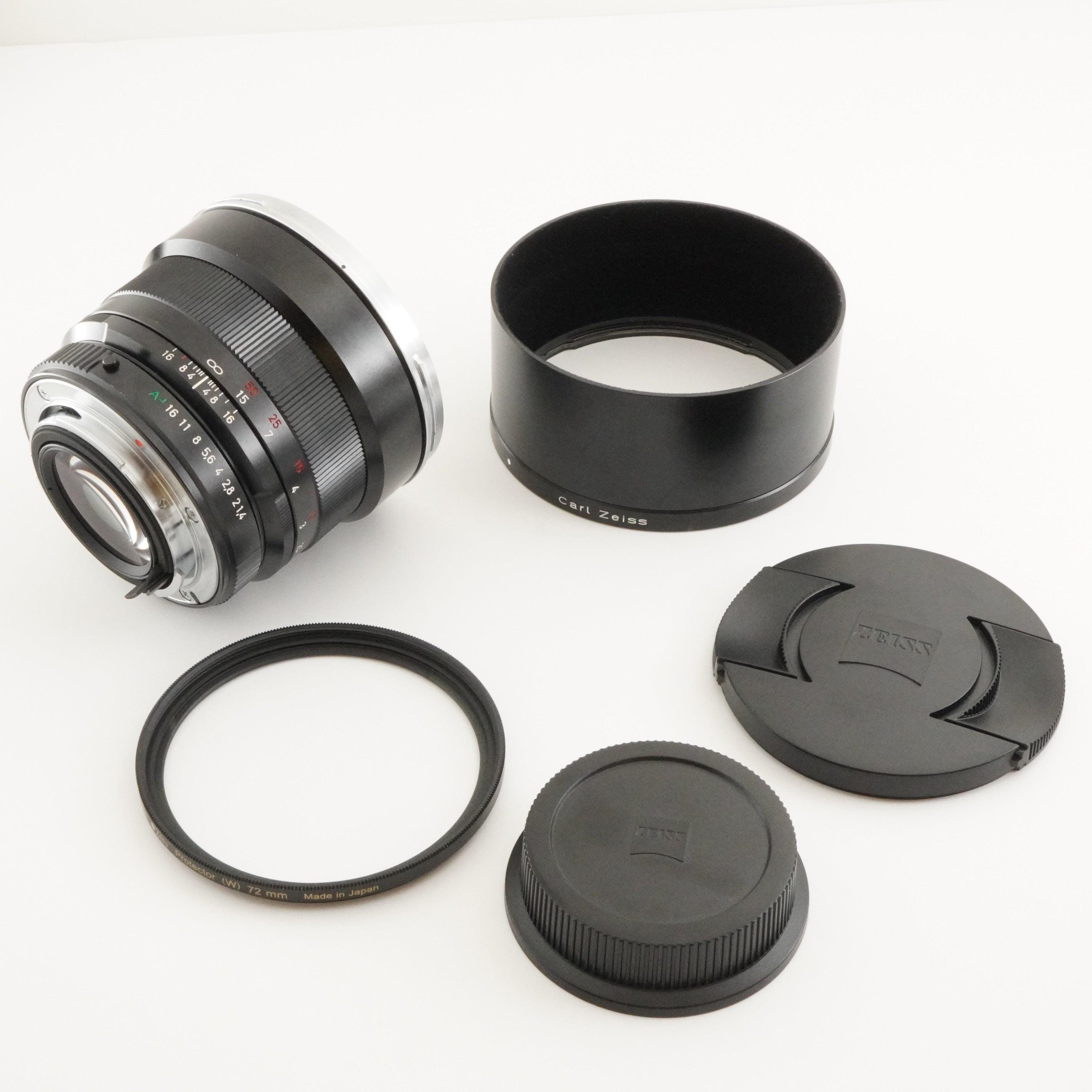 幻PENTAX用！ZEISS Planar 85mm F1.4 ZK Kマウント Carl Zeiss Planar T*