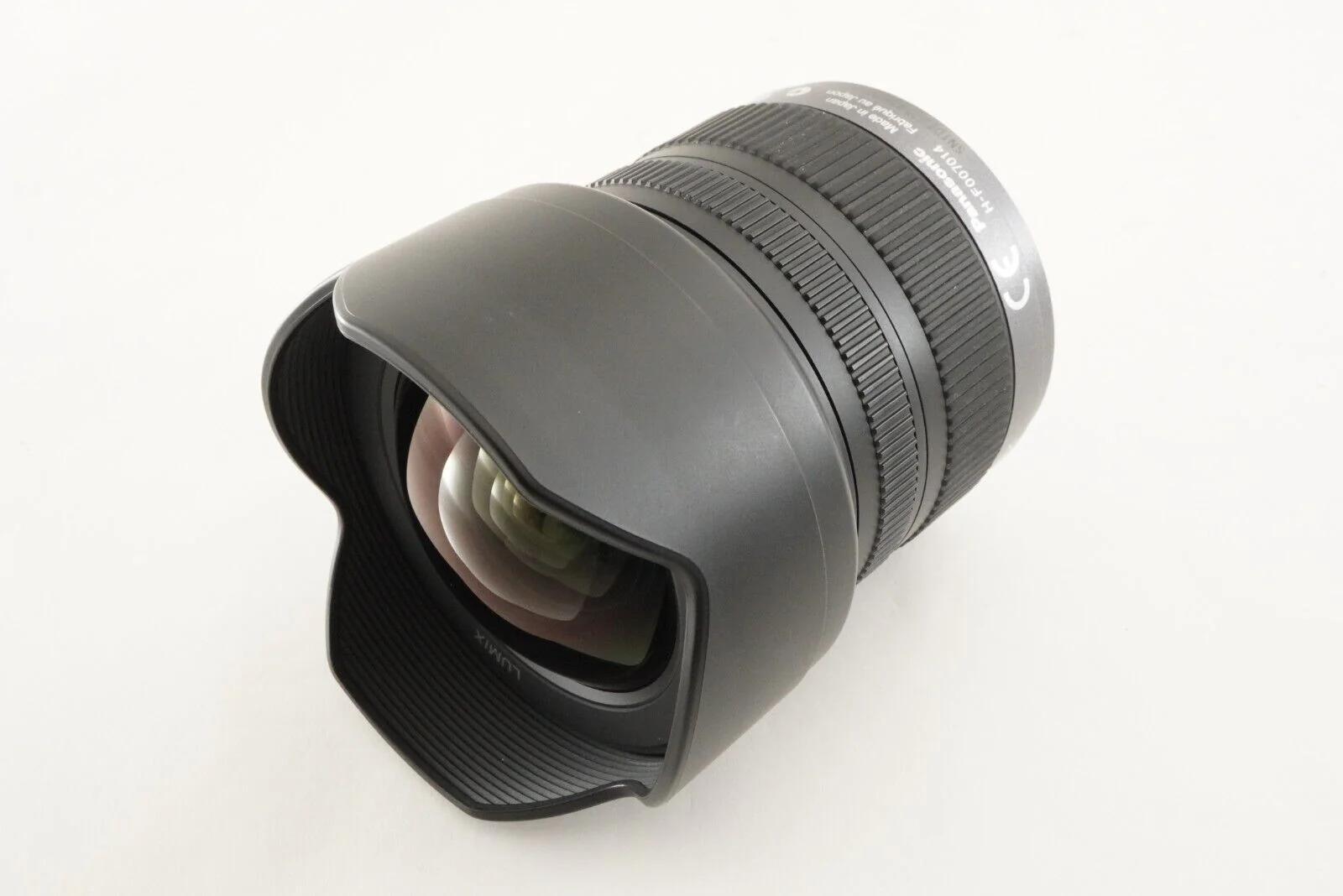 Panasonic LUMIX G VARIO 7-14mm F4 Asph. H-f007014 Af Zoom Lens