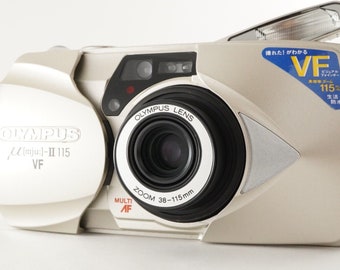 OLYMPUS mju[mju:]-II 115 VF Point & Shoot Filmkamera aus Japan #8899