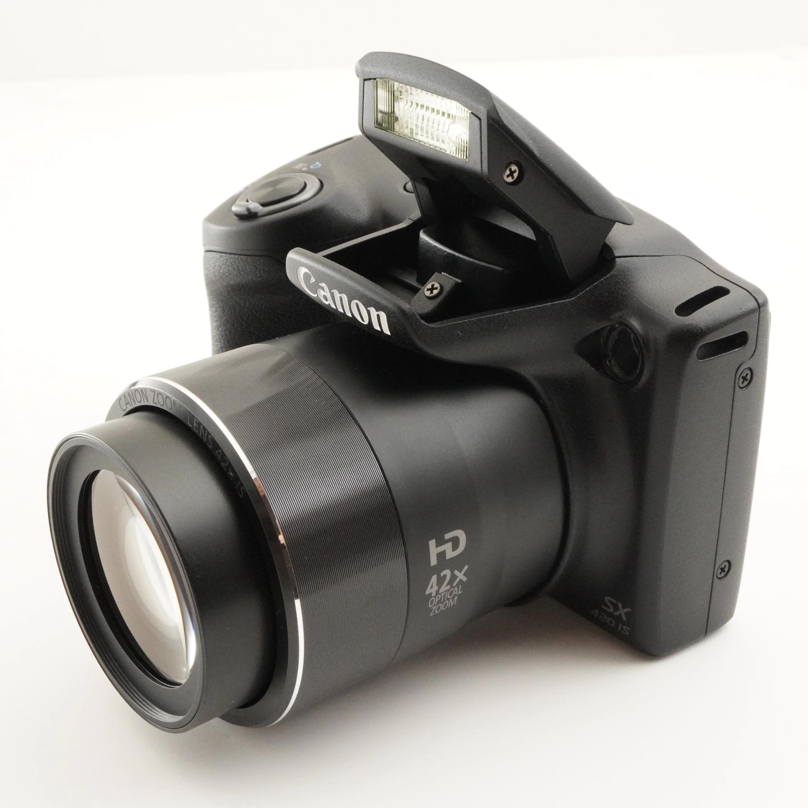 Canon PowerShot SX420 IS Czarny W Pudełku Z Kartą Sdhc 4GB z